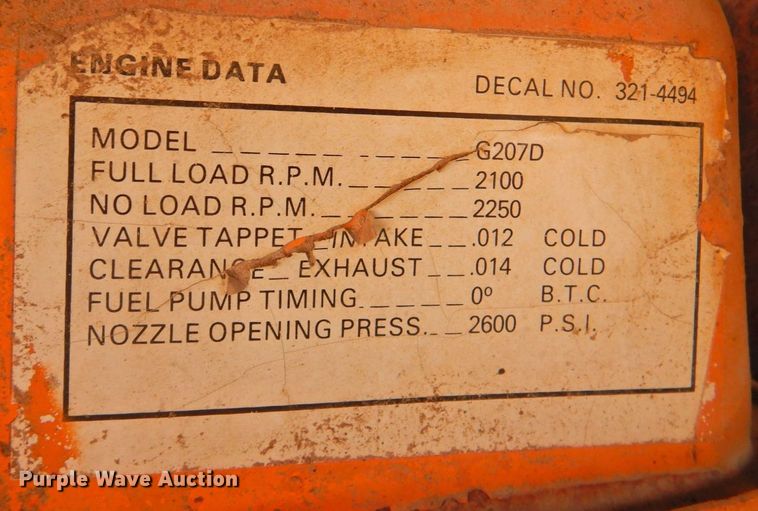 image for item DP4821 1978 Case 580C  backhoe