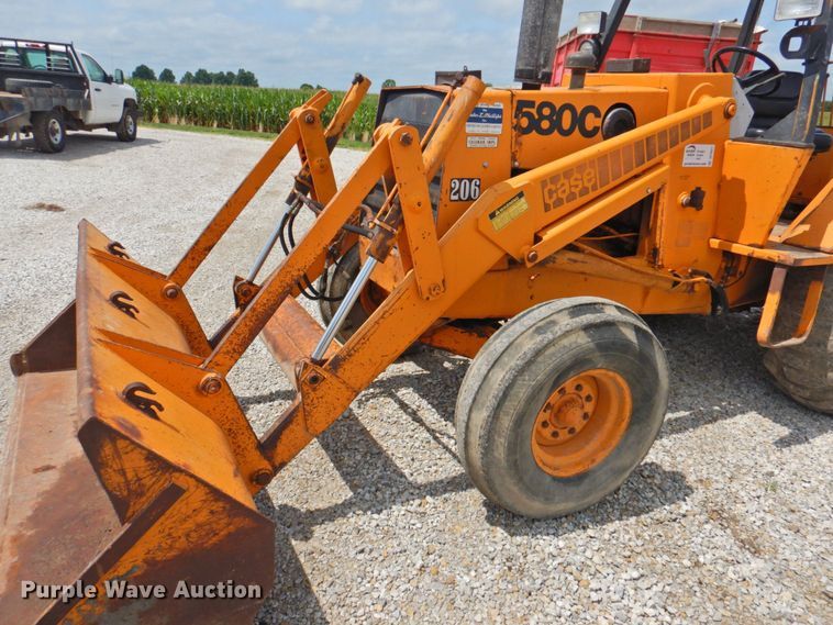 image for item DP4821 1978 Case 580C  backhoe