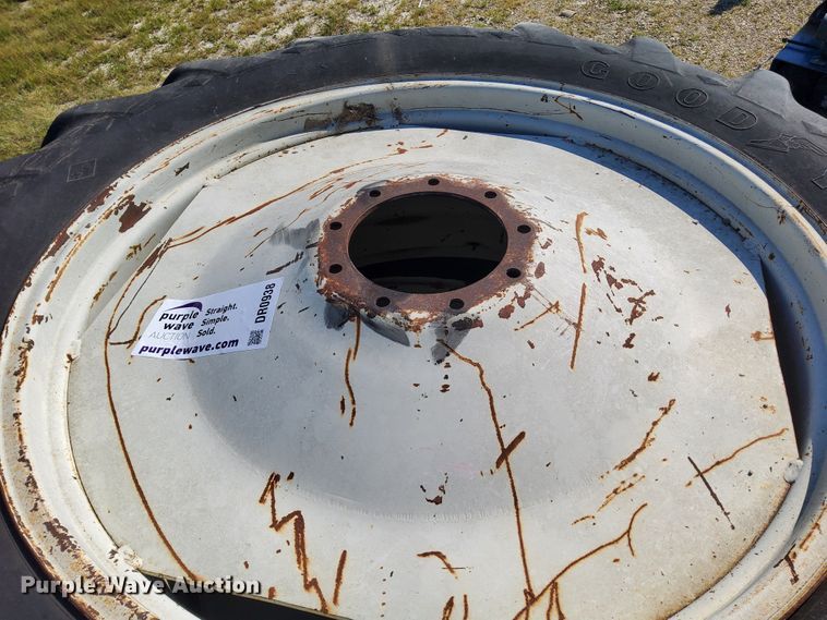 image for item DR0938 (2) Goodyear Traction Sure Grip wheels and tires