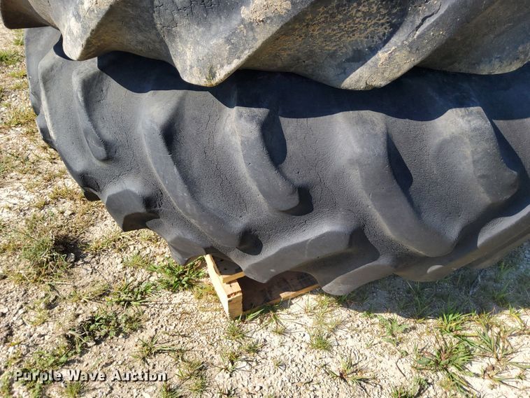 image for item DR0938 (2) Goodyear Traction Sure Grip wheels and tires