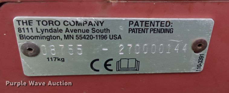 image for item EA9432 Toro  lawn equipment