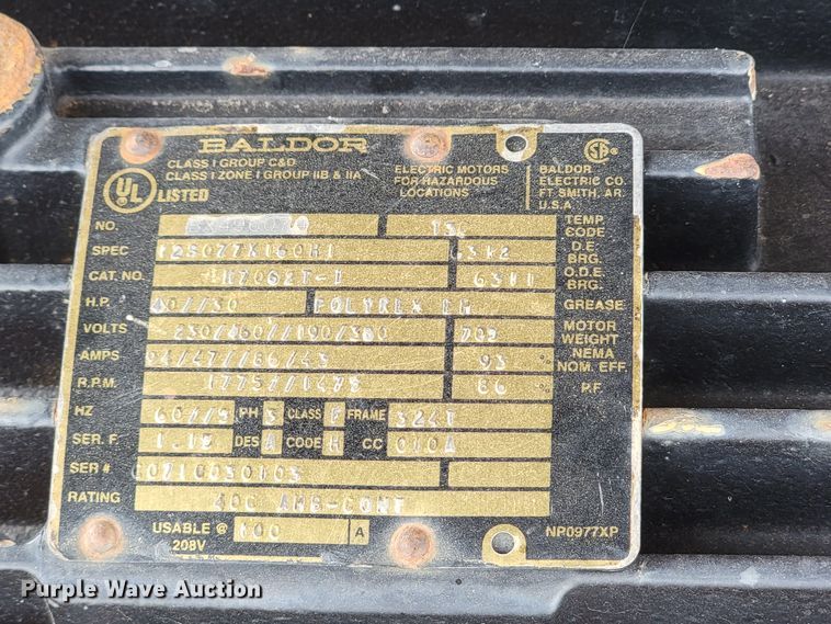 image for item HF9355 Oilfield reclamation unit