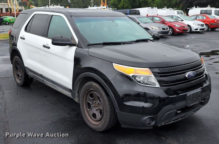 image for item JB9090 2014 Ford Explorer Police Interceptor  SUV
