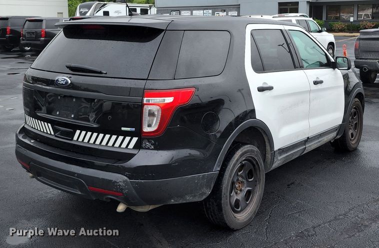 image for item JB9090 2014 Ford Explorer Police Interceptor  SUV