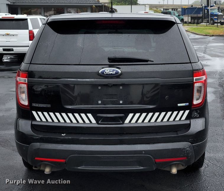 image for item JB9090 2014 Ford Explorer Police Interceptor  SUV