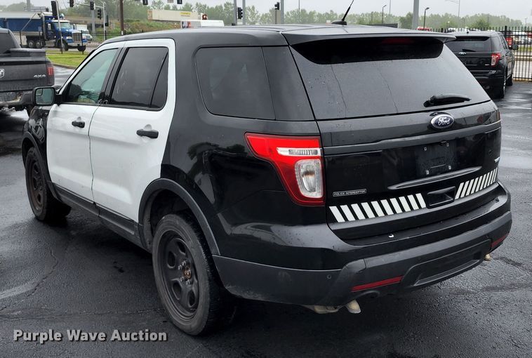 image for item JB9090 2014 Ford Explorer Police Interceptor  SUV
