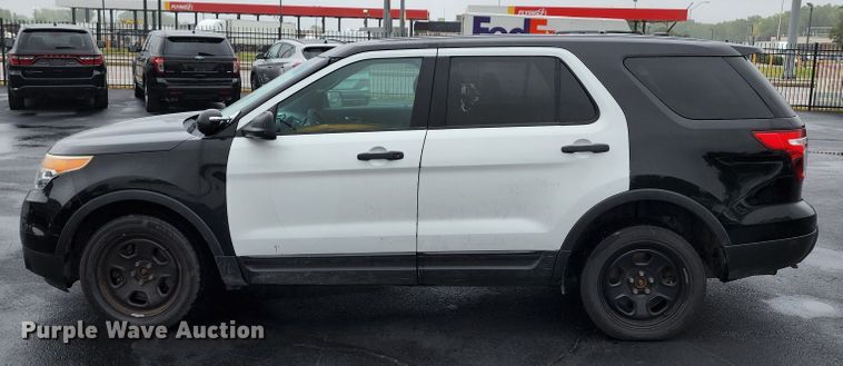 image for item JB9090 2014 Ford Explorer Police Interceptor  SUV