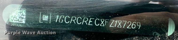 image for item JM9176 2015 Chevrolet Silverado 1500  Double Cab pickup truck