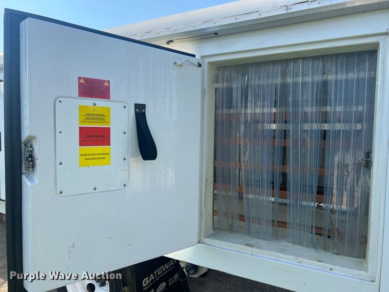 image for item JM9188 2016 Isuzu NPR HD  refrigerated delivery truck