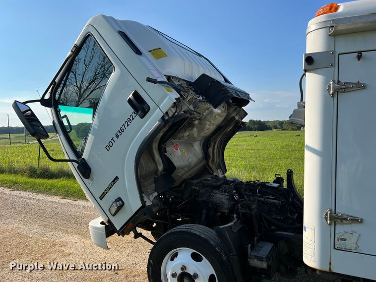 image for item JM9188 2016 Isuzu NPR HD  refrigerated delivery truck