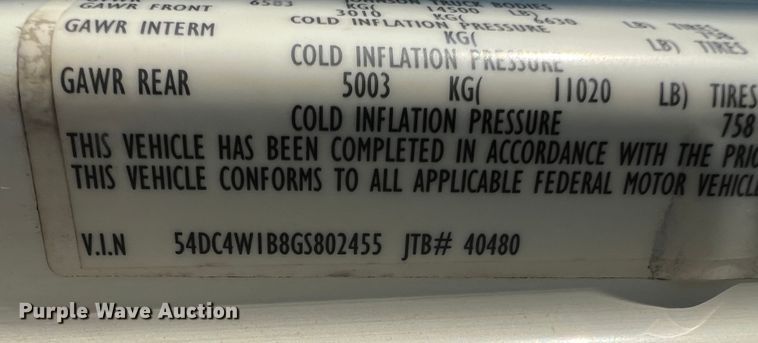 image for item JM9188 2016 Isuzu NPR HD  refrigerated delivery truck