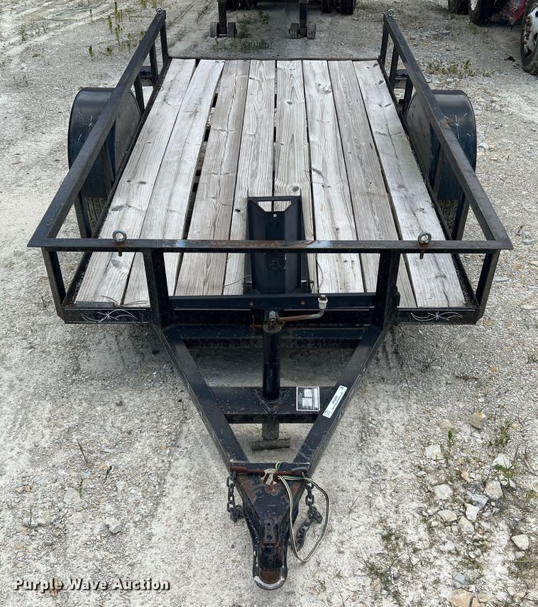 image for item JM9289 2008 C&H Quality Trailers  utility trailer