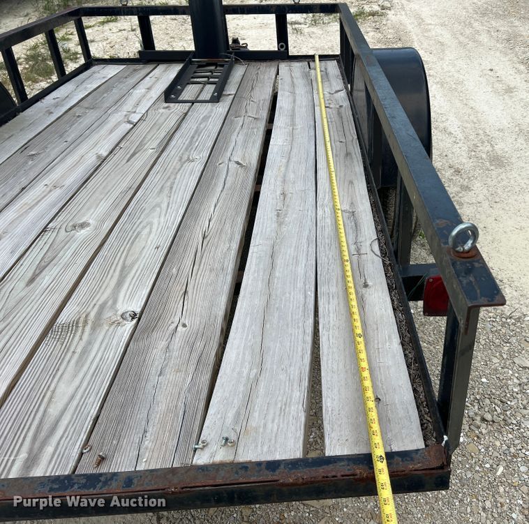 image for item JM9289 2008 C&H Quality Trailers  utility trailer