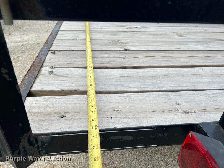 image for item JM9289 2008 C&H Quality Trailers  utility trailer