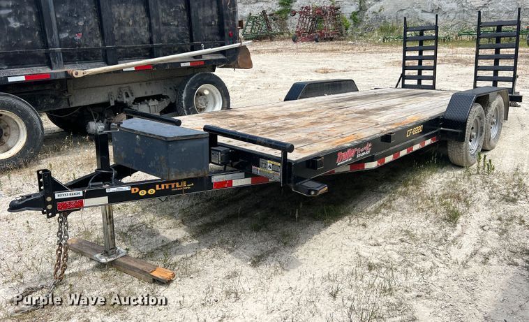 image for item JM9293 2019 Doolittle CF-8220  equipment trailer