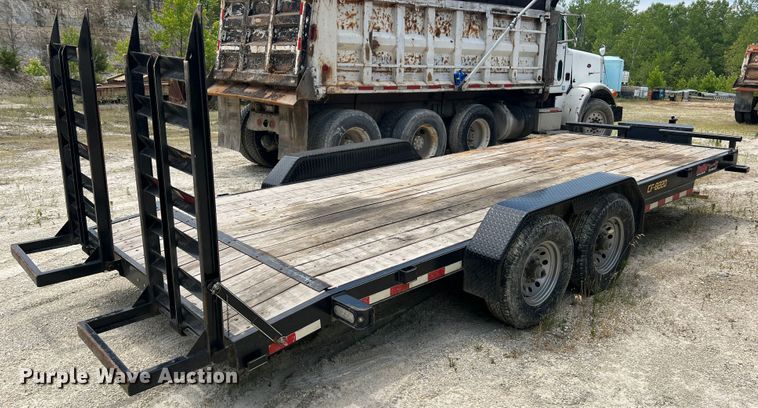 image for item JM9293 2019 Doolittle CF-8220  equipment trailer