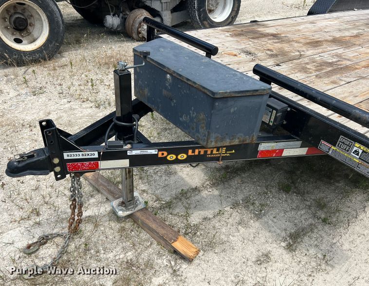 image for item JM9293 2019 Doolittle CF-8220  equipment trailer