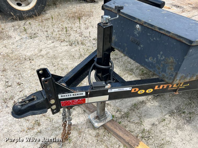 image for item JM9293 2019 Doolittle CF-8220  equipment trailer