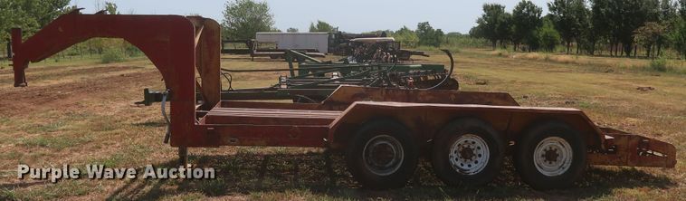 image for item JR9410 Shop built  equipment trailer