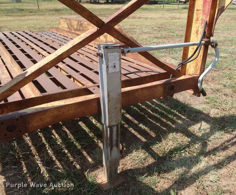 image for item JR9410 Shop built  equipment trailer