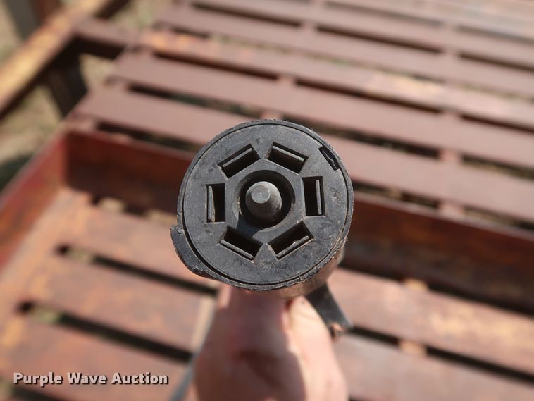 image for item JR9410 Shop built  equipment trailer