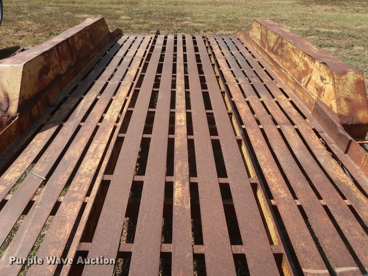 image for item JR9410 Shop built  equipment trailer