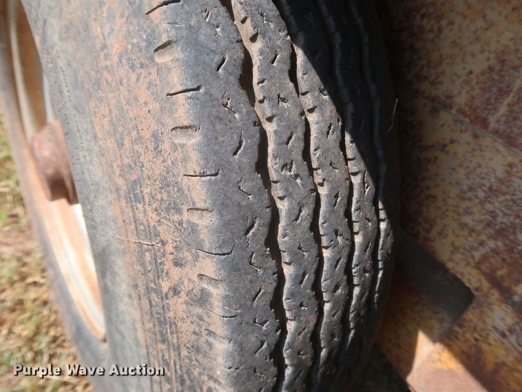 image for item JR9410 Shop built  equipment trailer