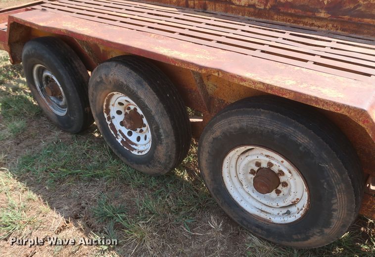 image for item JR9410 Shop built  equipment trailer