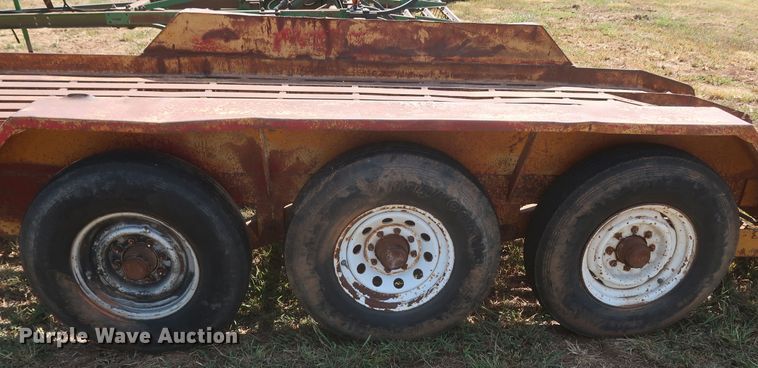 image for item JR9410 Shop built  equipment trailer