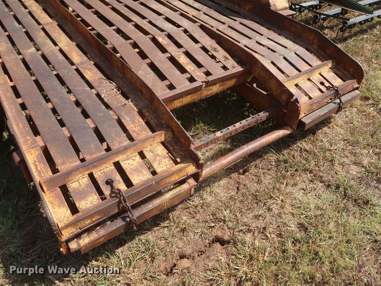 image for item JR9410 Shop built  equipment trailer