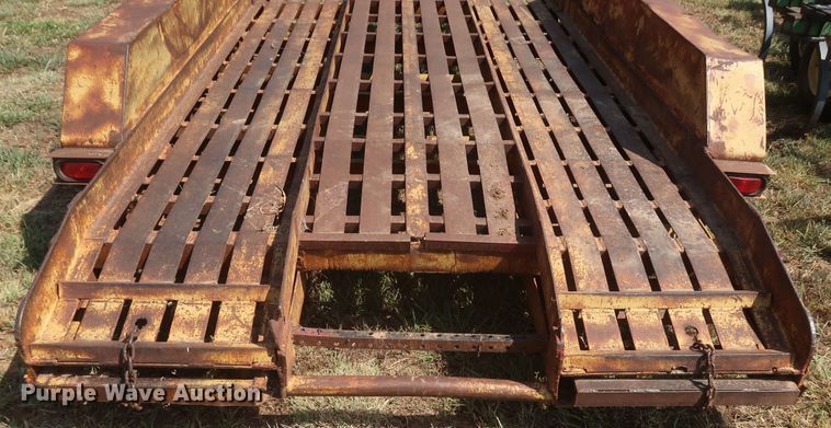 image for item JR9410 Shop built  equipment trailer