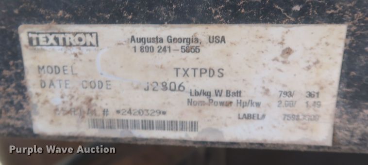 image for item JR9415 EZ GO TXTPDS  golf cart