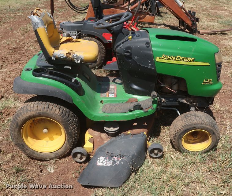 image for item JR9421 John Deere L130A  lawn mower