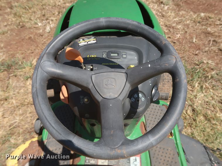 image for item JR9421 John Deere L130A  lawn mower