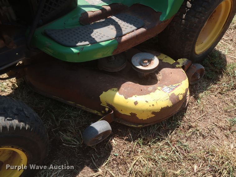 image for item JR9421 John Deere L130A  lawn mower