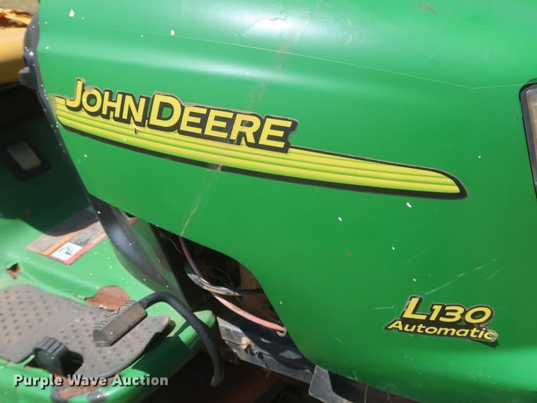 image for item JR9421 John Deere L130A  lawn mower