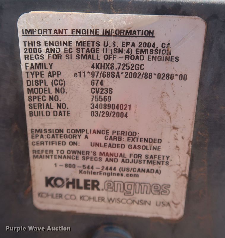 image for item JR9421 John Deere L130A  lawn mower