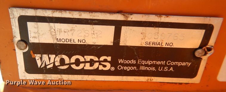 image for item JX9126 Woods STR72S-2  seeder/aerator