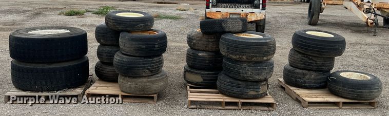 image for item JX9400 Approximately 20 tires and wheels
