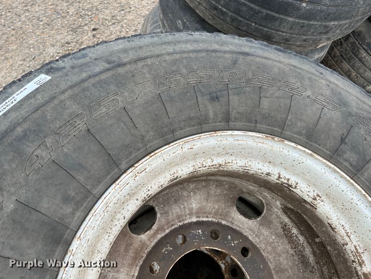 image for item JX9400 Approximately 20 tires and wheels