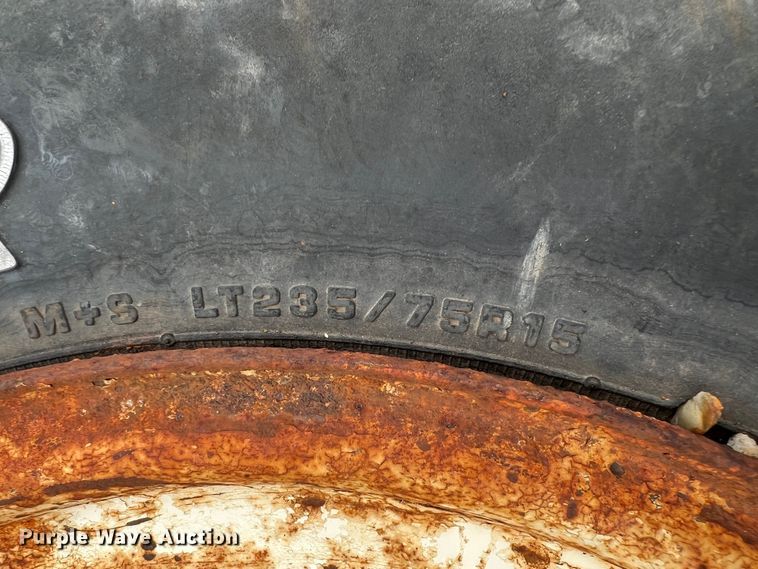 image for item JX9400 Approximately 20 tires and wheels