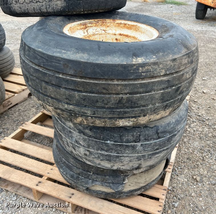 image for item JX9400 Approximately 20 tires and wheels
