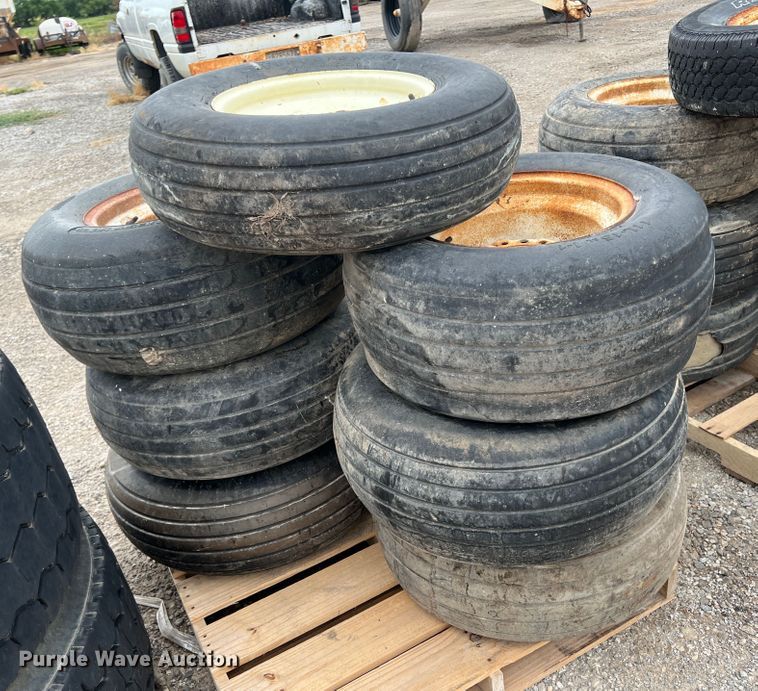 image for item JX9400 Approximately 20 tires and wheels