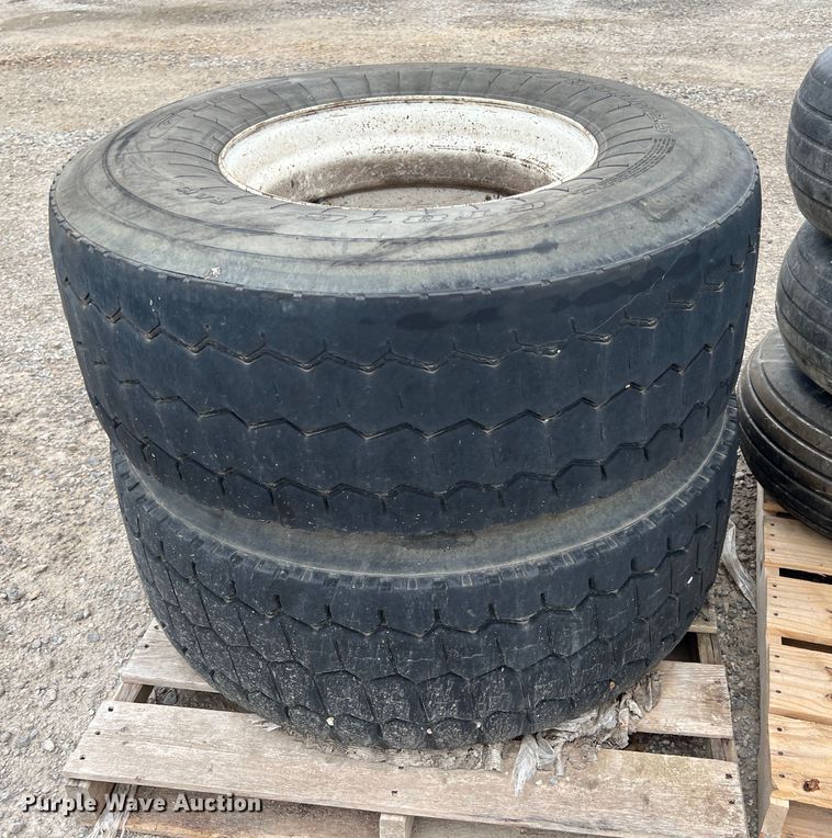 image for item JX9400 Approximately 20 tires and wheels