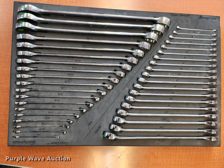 image for item KC9458 Snap-on FMWR13BG  Flank Drive combination wrench set