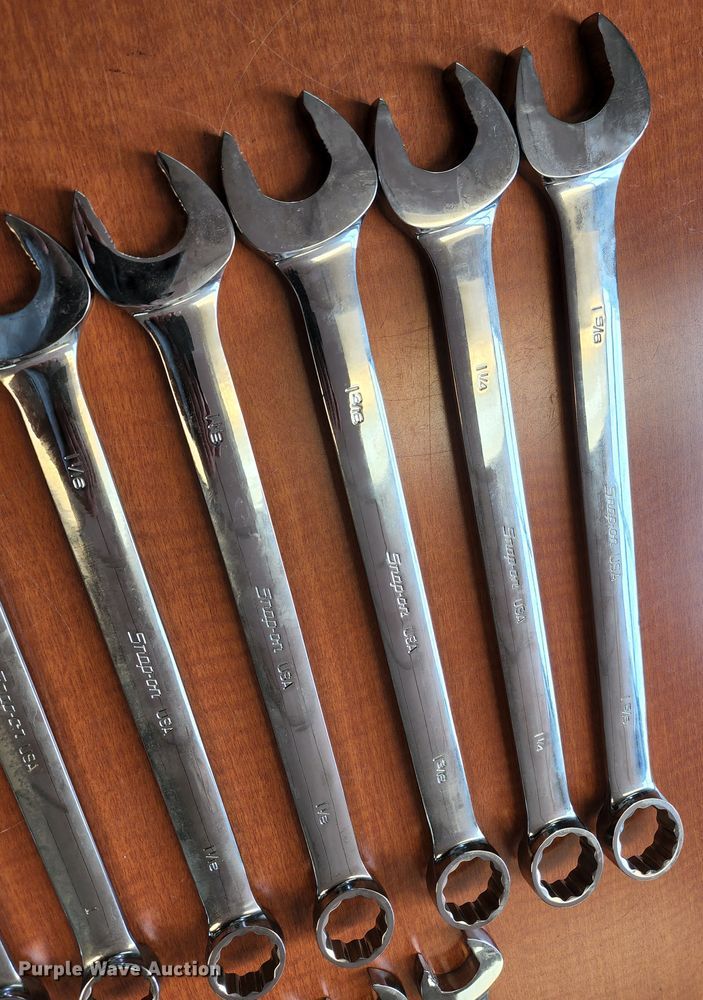 image for item KC9458 Snap-on FMWR13BG  Flank Drive combination wrench set