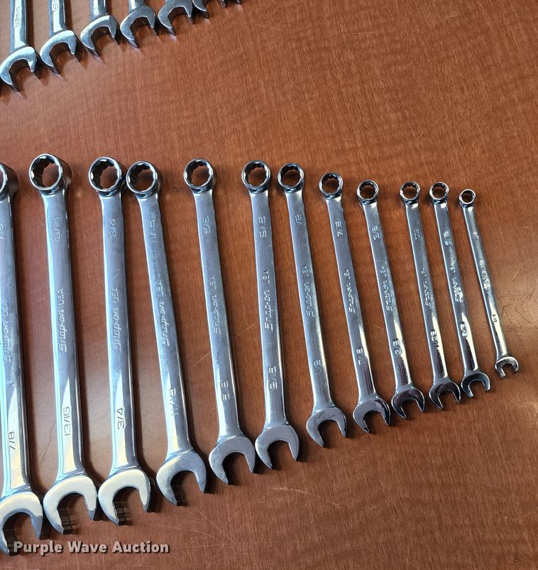 image for item KC9458 Snap-on FMWR13BG  Flank Drive combination wrench set