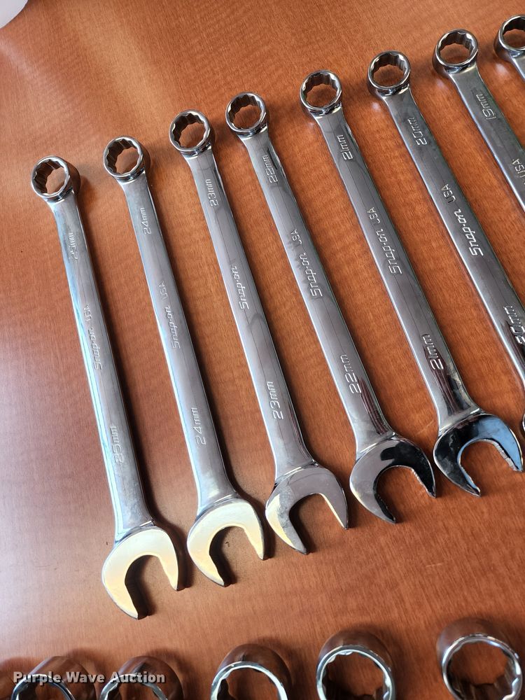 image for item KC9458 Snap-on FMWR13BG  Flank Drive combination wrench set