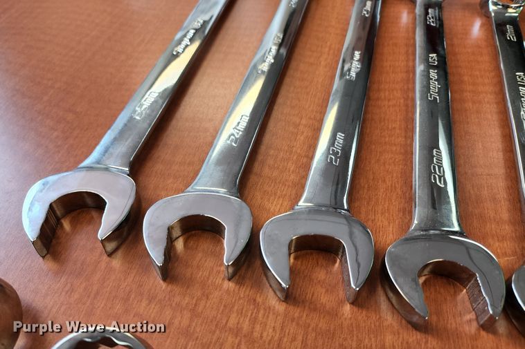 image for item KC9458 Snap-on FMWR13BG  Flank Drive combination wrench set