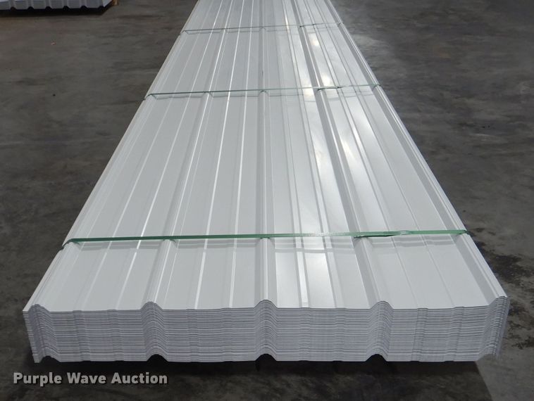 image for item KC9753 (170) sheets of Doerksen Metal Components metal siding/roofing